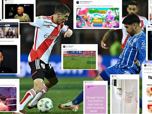 River perdió contra Godoy Cruz en Mendoza y estallaron los memes: Demichelis y los goles de Borja, los principales focos