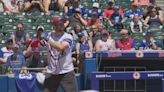 Josh Allen homers during Micah Hyde's charity softball game