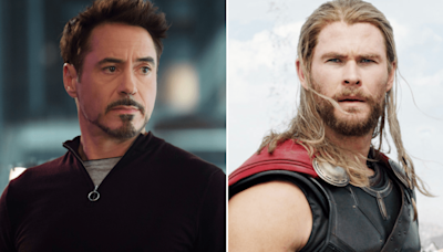 Robert Downey Jr. Rejects Chris Hemsworth’s Thor Criticism and Claim That Marvel Co-Stars Got Cooler Lines: ...