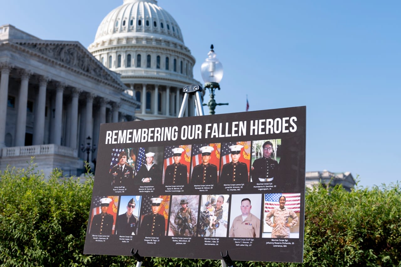 Congress honors 13 troops killed during Kabul withdrawal as politics swirl around who is to blame