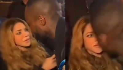 VIDEO: Fan intenta besar a Shakira; así reaccionó la cantante