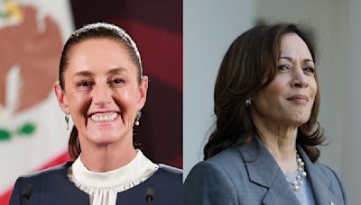 Claudia Sheinbaum conversó por teléfono con Kamala Harris, quien la felicitó por su triunfo electoral