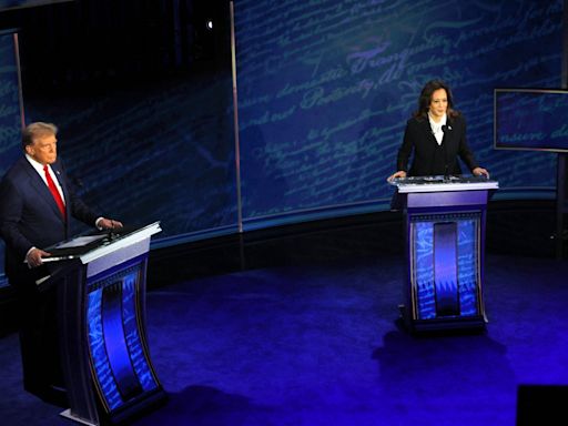 Trump-Harris debate highlights: Trump falls into Harris’s traps as he lies about abortion and ‘eating pets’