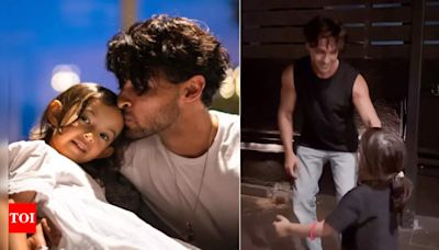 Video of Salman Khan's brother-in-law Aayush Sharma dancing with his daughter Ayat on Chogada is melting hearts | Hindi Movie News - Times of India