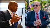 NYC Mayor Eric Adams Accuses Rudy Giuliani of Filing False Police Report Over Back Slap