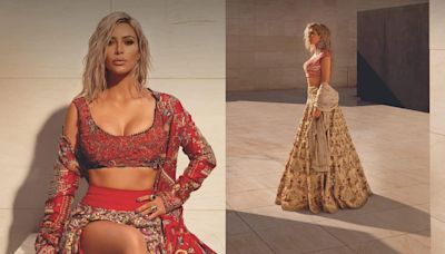 Flashback Friday: When Kim Kardashian wore Sabyasachi for a cover shoot