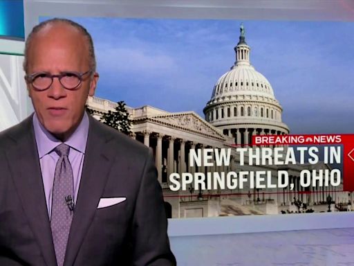 NBC's Lester Holt: Trump assassination attempt follows campaign's 'increasingly fierce rhetoric'