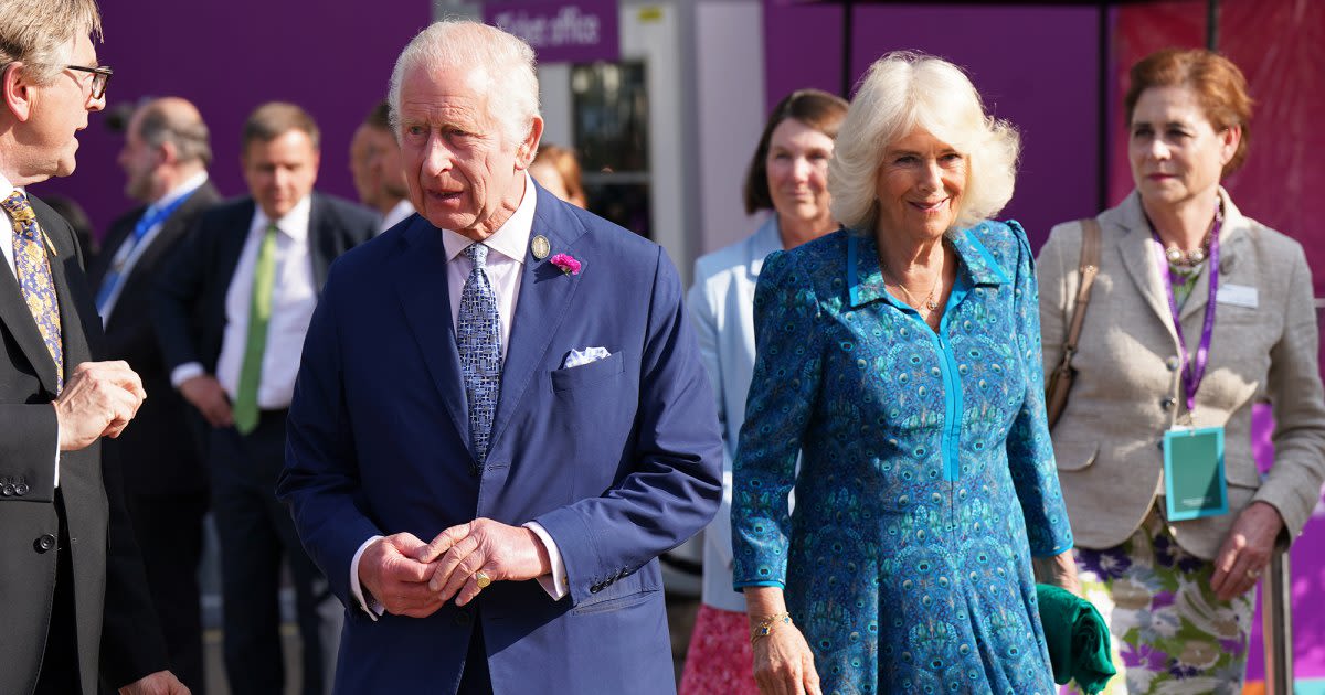 Queen Camilla Appears to Honor King Charles III With Flower Bouquet