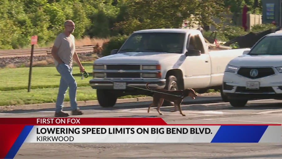 Kirkwood city council passes resolution to lower speed along busy stretch of Big Bend