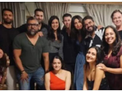 Priyanka Chopra and Nick Jonas celebrate Siddharth Chopra's intimate birthday bash in Mumbai; Inside pic | Hindi Movie News - Times of India