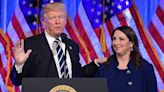 Ronna McDaniel, tied up by her Trump lies, drowns in an aquarium of her own making