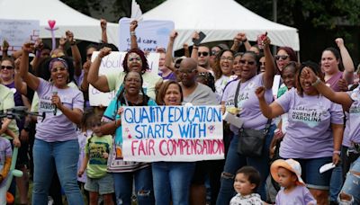 North Carolina Child Care Providers Rally at General Assembly