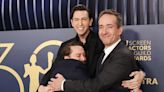 Succession's Kieran Culkin, Nicholas Braun and Matthew Macfadyen share sweet reunion