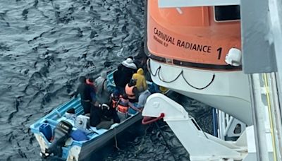 Carnival cruise ship rescues 25 people stranded off the coast of Mexico