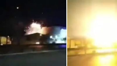 Videos zeigen heftige Explosionen an Militärstützpunkt im Iran