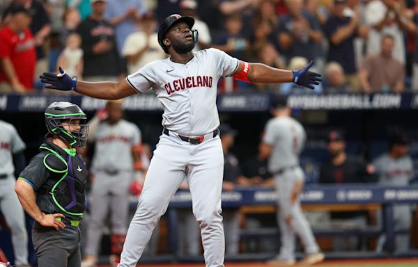 Jhonkensy Noel's pinch hit home run lifts Cleveland Guardians over Tampa Bay Rays