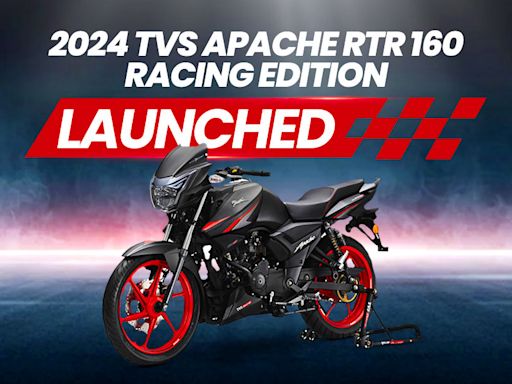 BREAKING: TVS Apache RTR 160 Racing Edition Launched At Rs 1,28,720 - ZigWheels