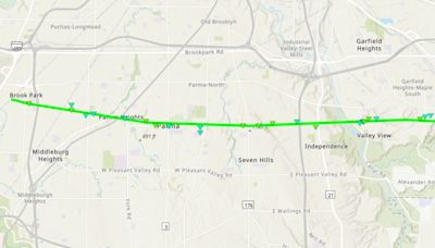 See the path a 17-mile tornado took through 7 cities