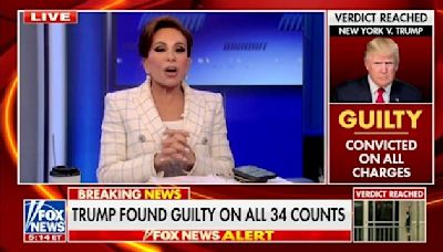 Fox News Completely Melts Down Over Trump’s Guilty Verdict: ‘This Is Warfare!’