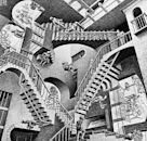 Relativity (M. C. Escher)