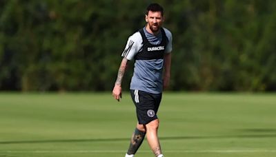 Messi entrenó diferenciado y está en duda para el clásico ante Orlando City - Diario Río Negro