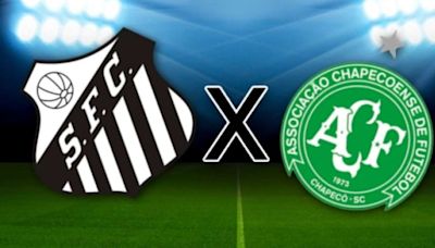 Santos x Chapecoense na Série B do Brasileirão: onde assistir ao vivo e escalação das equipes