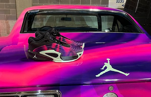 Luka Doncic Channels Michael Jordan With Sneakers & Camaro