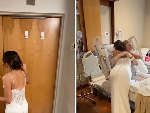 El día de su boda, su mejor amiga dio a luz y decidió ir a visitarla al hospital antes de la ceremonia