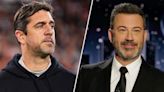 Aaron Rodgers says he's 'not stupid enough' to accuse Jimmy Kimmel of pedophilia, but doesn't apologize for Jeffrey Epstein comment. Here's the latest.