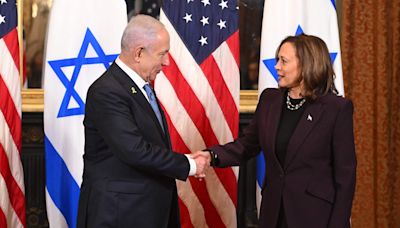 Após reunião com Netanyahu, Kamala reitera apoio a Israel, mas afirma que 'não ficará em silêncio' sobre situação em Gaza