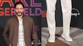 Daniel Brühl Steps Out in Style with Zegna Triple Stitch Sneakers for ‘Becoming Karl Lagerfeld’ European Tour in Milan