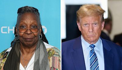 Whoopi Goldberg mocks Donald Trump falling asleep in court