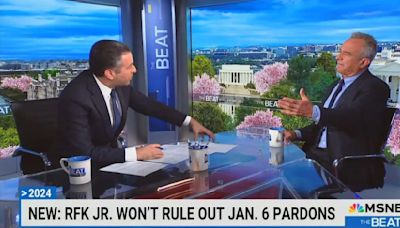 Robert F. Kennedy Jr. Clashes with MSNBC’s Ari Melber in Fiery Exchange: ‘You’re Trying To Get Me to Hate on President Trump!’