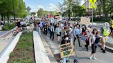 2 people arrested as protesters, police clash near University of Pittsburgh campus