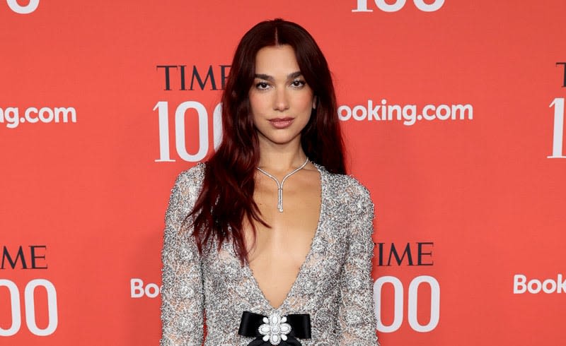 Dua Lipa Stuns at Time100 Gala After Making History on Billboard’s Dance Songs Chart