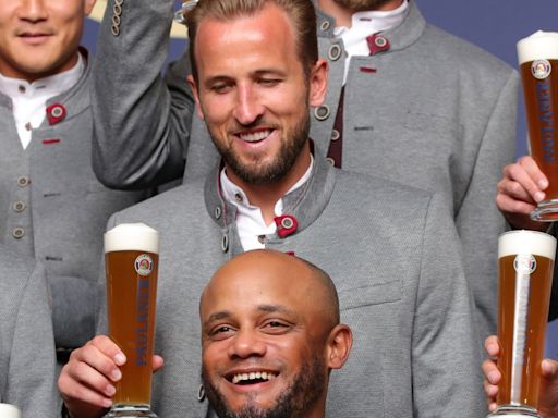 Kompany tells Kane and Bayern Munich stars to 'have a beer' at Oktoberfest