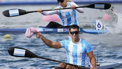 Agustín Vernice y Brenda Rojas buscarán clasificar a la final de canotaje este sábado: a qué hora compiten | + Deportes