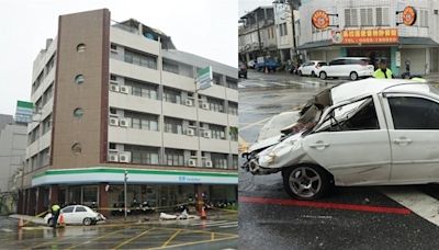 花蓮磚牆颱風天掉落砸車妻身亡 馬父求集氣盼重傷兒出現奇蹟