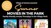 Alanson’s Movies in the Park series kicks off July 6