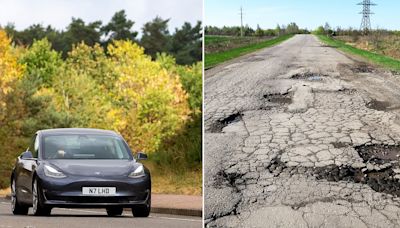 Are electric cars responsible for Britain's pothole problem?