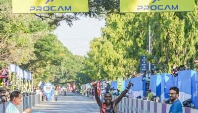 ASICS Athlete Peter Mwaniki Leads Victory at TCS World 10K Bengaluru 2024