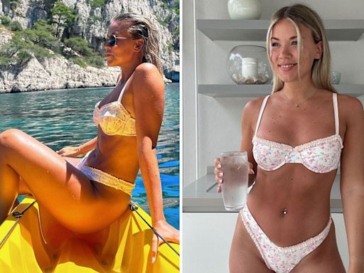 England legend's glamorous daughter dazzles in bikini on France holiday