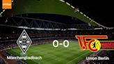 Borussia Mönchengladbach y Union Berlín no encuentran el gol y se reparten los puntos 0-0
