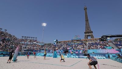 Los estadios efímeros en pleno París, todo un desafío