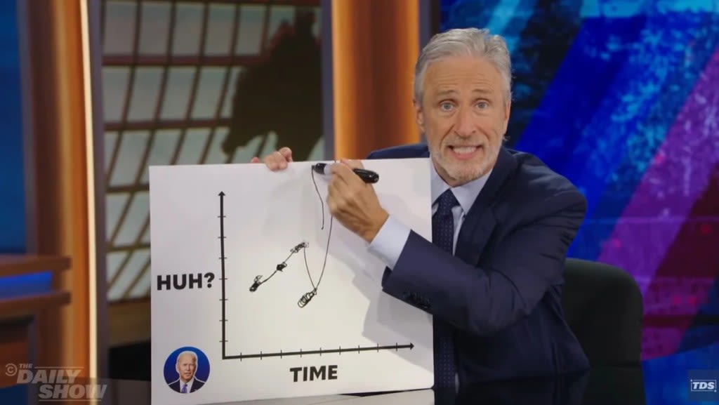 Jon Stewart Calls for a Joe Biden ‘Stress Test’ After Debate: ‘There Are No Participation Trophies in Endgame Democracy’ | Video