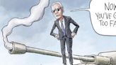 Adam Zyglis: Tough on Netanyahu