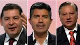 Candidatos se acusan de corrupción en el primer y único debate de Puebla