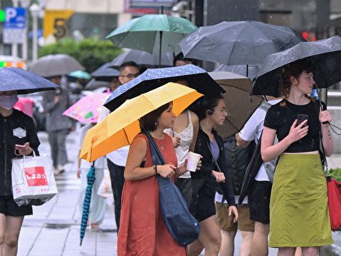 台灣一週天氣預報 留意短暫陣雨 帶雨具