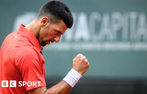 Novak Djokovic: World number one reaches Geneva Open semi-finals