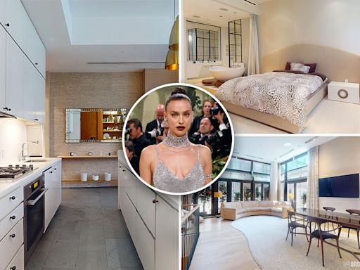 Irina Shayk lists her spacious West Village duplex for $4.2M — there’s even room for a ‘movie theater’